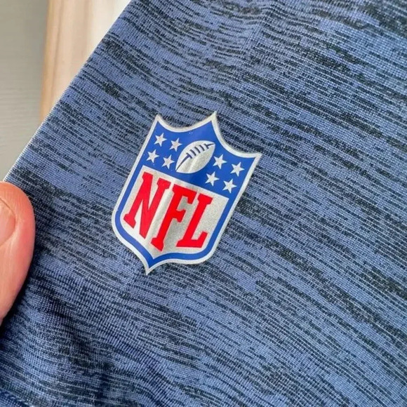 NEW Nike Dri-FIT NFL Dallas Cowboys Velocity Performance Tee Heather Navy Mens M - Picture 8 of 10